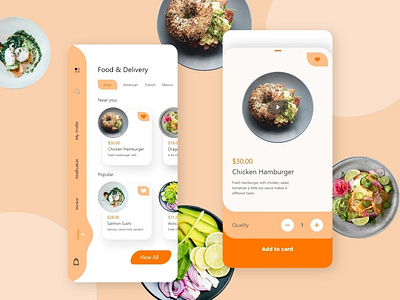 Food Delivery App Design