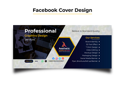 Facebook Cover Design For Graphics Designer