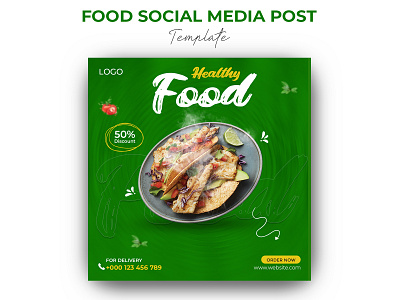 Food Social Media Post Design