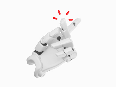 3D Robot hand gestures