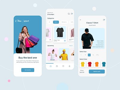 Ecommerce App (T-Shirt)