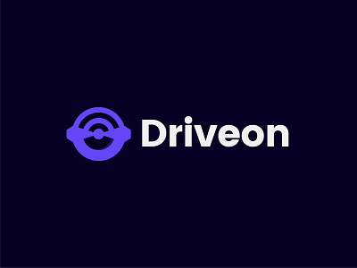 Driveon logo aman ullah aman dribbble logo design drive logo driveon logo minimal logo design o letter logo