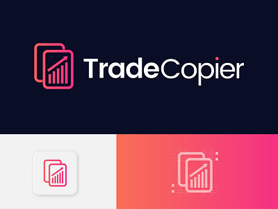 TradeCopier aman ullah aman copy logo dribbble logo design logo design minimal logo design trading logo