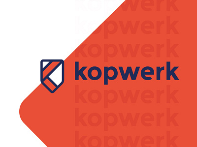Kopwerk - Online marketing agency cycling logo k logo k shield kopwerk logo logodesign online marketeer online marketing online marketing agency shield logo