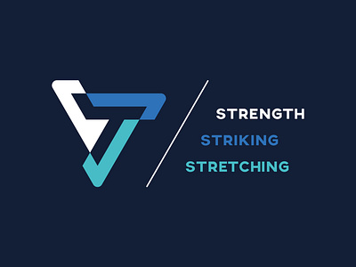 Trifecta - Fitness - Signature fitness logo gym logo logo logodesign penrose triangle strength stretching striking triangle logo trifecta trifecta sport
