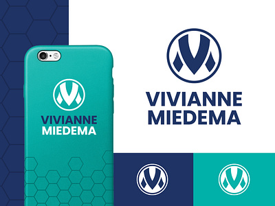 Vivianne Miedema - Logo arsenal dutch football logo logo miedema personal branding soccer logo sports logo striker vivianne vivianne miedema women soccer