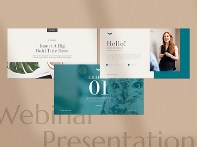 Webinar Presentation Design