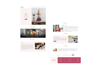 #Daily::003 daily ui dailyui::003 good home page landing page latest personal trainer