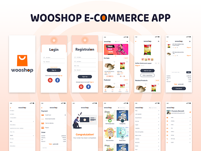 Woo-Commerce Android & IOS Application Design and Developments.