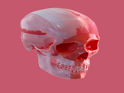 Skullz animation motion graphics nft nft art skull