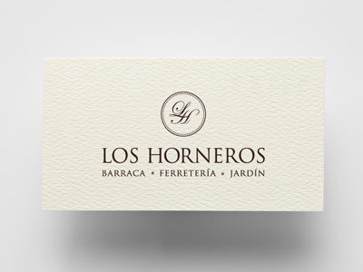 Barraca Los Horneros - visual identity