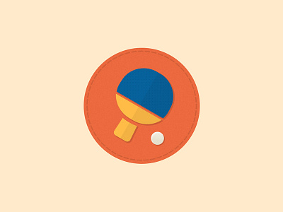 Ping-Pong icon for App app design flat iphone montevideo ping pong icon psd rosina sport treehouse ui