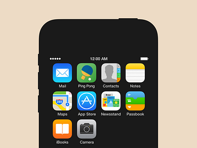 Ping Pong Icon Iphone