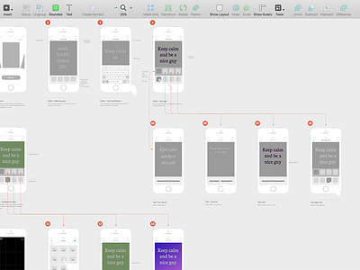 Wireframes app designer freelance ios mobile app mobile designer remote sketch sketchapp ui ui designer ux