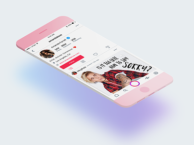 Dribbble edit photo feed home screen ios ios design music app rednote search share photos stickers welcome