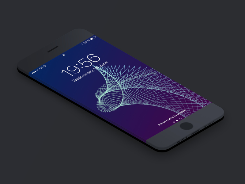 Free Iphone 6 7 Wallpaper 006 By Rosina Pissaco Dribbble