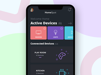 Home Spot - iOS app design