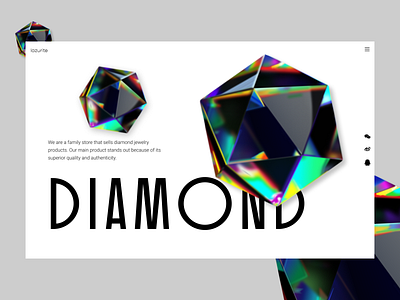 Diamond branding design graphic design illustration logo typography ui ux vector web