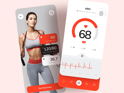 Fitness App app development apps design fitnessapp healthfitness illustration logo mobile app development mobile app development company mobile applications mobile apps prometteursolutions