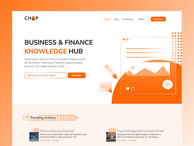 CHOP FINANCE branding design graphic design illustration ui ux