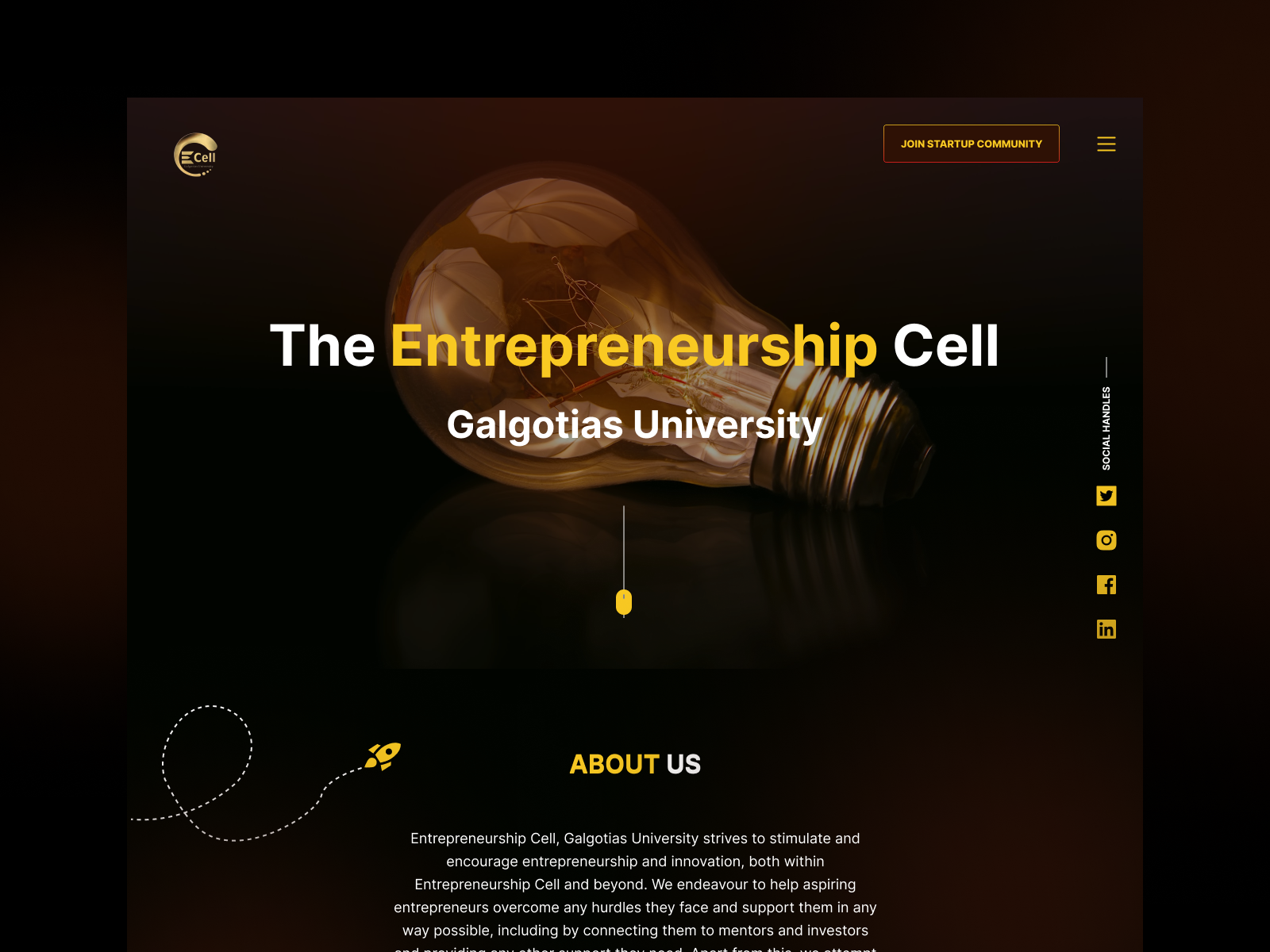 Entrepreneurship Cell By Ananya Goswami On Dribbble