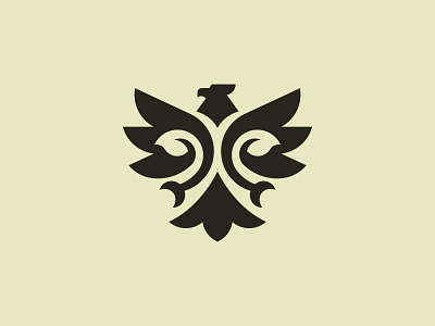 Leaves Eagle Logo