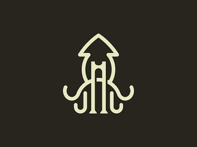 Squid Bridge Logo by Ayn Thufail on Dribbble