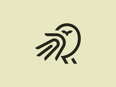 Minimal Owl Logo