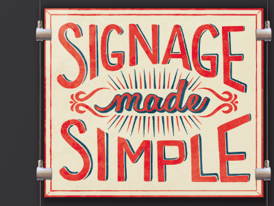 Signage Made Simple