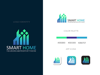 Smart home logo