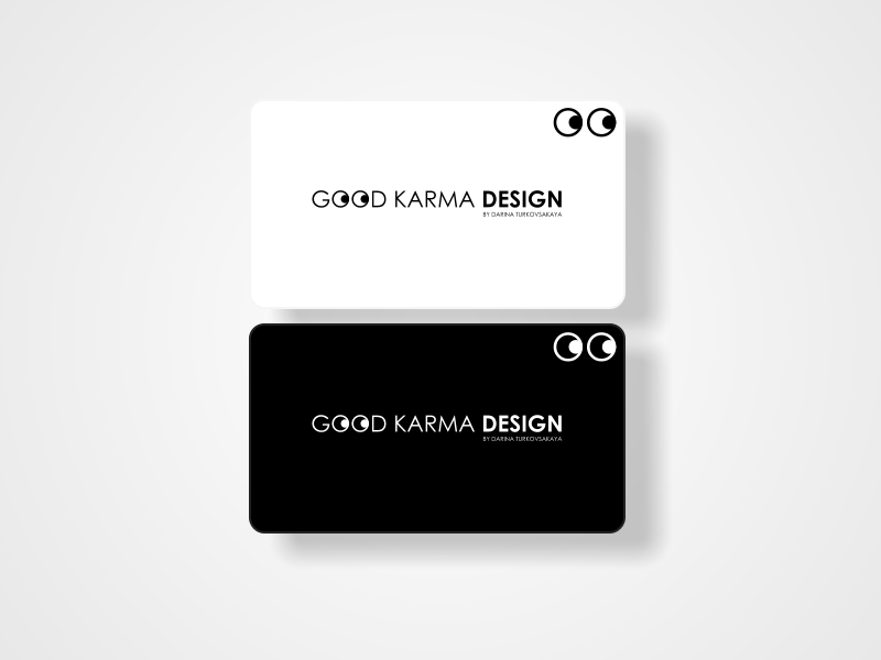 Logo GOOD KARMA by Daryna Turkovska on Dribbble