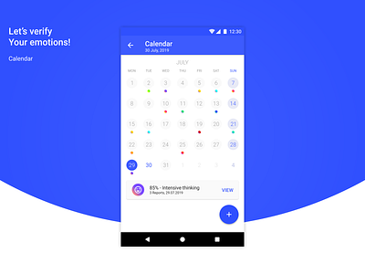 Calendar app calendar material design mobile ui ux