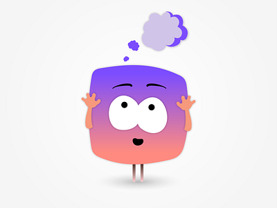 Intensive Thinking app bubbles character emotion idea intensive mind think thinking