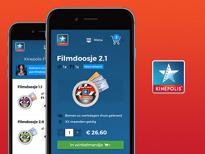 Kinepolis Webshop