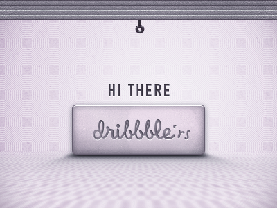 Hi There button first hi pixels purple ui welcome