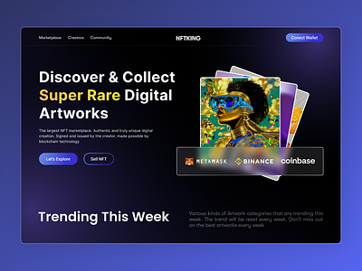 NFTKING - UI Marketplace