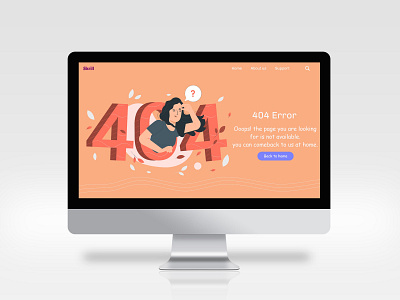 404 error page 404 404 error 404 error page adobe xd design error ui ux web design