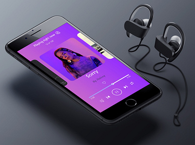 music player adobe xd app design mobile mobile app music music player ui ux