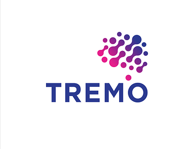 TREMO logo branding clean design design graphic design identity design illustrator logodesign minimal tremor vector