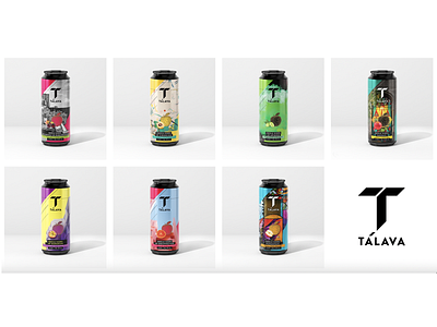 Talava ID & cider can designs branding can cider identity design label label design logo packaging design