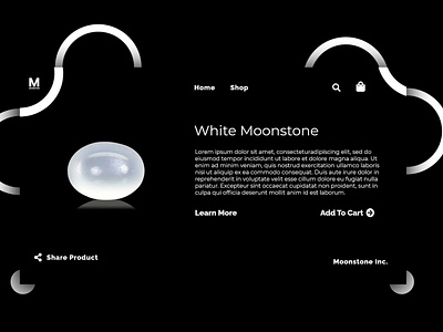 Moonstone. branding design graphic design illustration logo rebound ui ux vector website