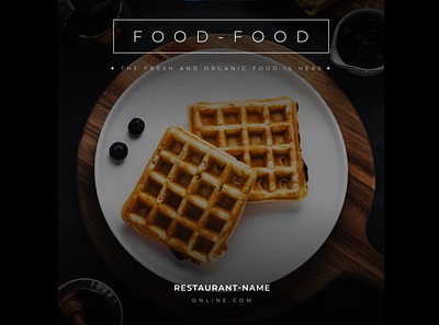 Food social media banner animation branding design gif graphic design illustration logo motion graphics vector