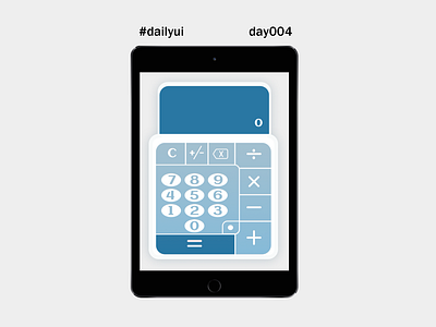 #dailyui , calculator , day 4