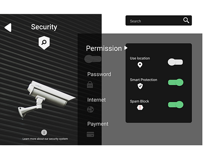 Settings page design #uidaily day007