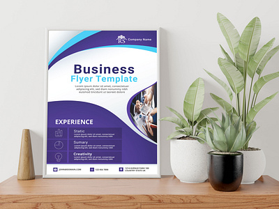 Business Flyer Template branding business flyer design corporate creative design flyer design professional