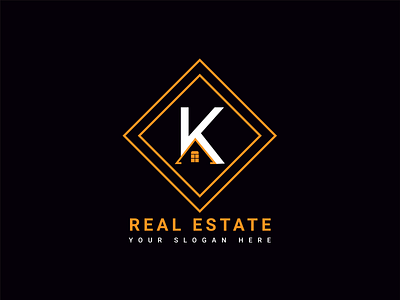 Real Estate Logo Design branding branding logo corporate creative logo professional real estate logo design