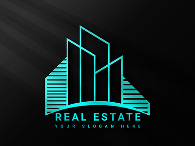 Minimal Real Estate Logo Design branding branding logo corporate creative logo minimal real estate logo design professional