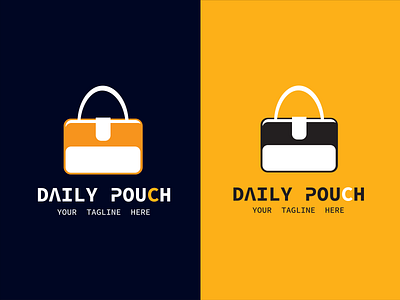 DAILY POUCH LOGO DESIGN branding branding logo corporate creative daily pouch logo professional