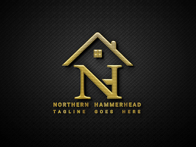 Real Estate -Northern Hammerhead -02 Lettermark Logo Design branding logo corporate creative lettermark logo professional real estate logo