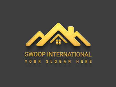 REAL ESTATE -SWOOP INTERNATIONAL-LOGO DESIGN branding logo corporate creative logo professional real estate